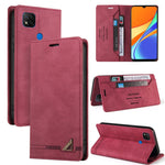 Custodia portafoglio in pelle con slot carte per Xiaomi Redmi 9C