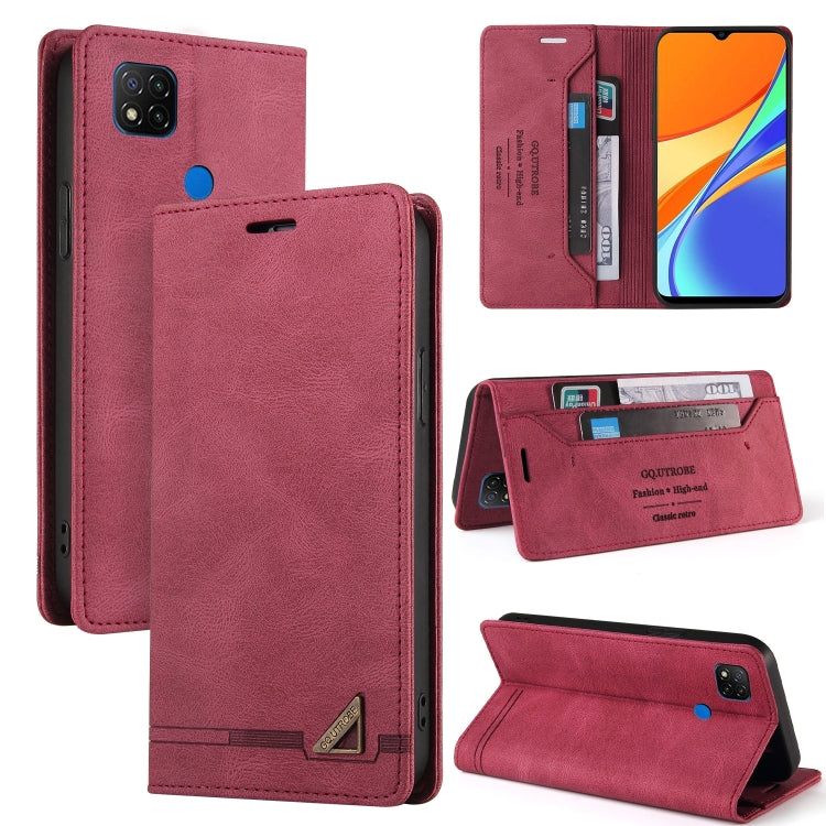 Custodia portafoglio in pelle con slot carte per Xiaomi Redmi 9C