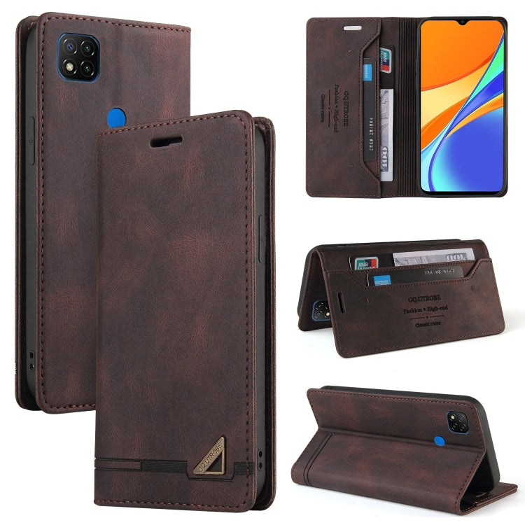 Custodia portafoglio in pelle con slot carte per Xiaomi Redmi 9C