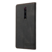 Custodia in pelle a vibrazione orizzontale con spazzola antifurto Skin Feel con supporto, slot per carte e portafoglio, For Xiaomi Redmi K20, For Xiaomi Redmi Note 7, For Xiaomi Redmi Note 8, For Xiaomi Redmi Note 8 Pro, For Xiaomi Redmi Note 8T       ...