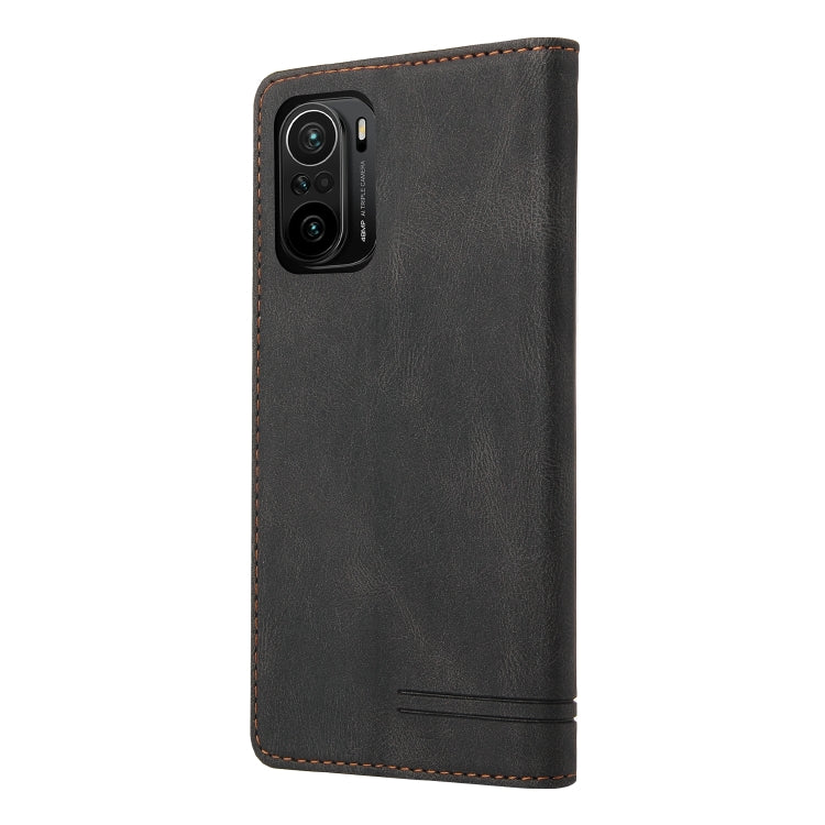 Custodia in pelle a vibrazione orizzontale con spazzola antifurto Skin Feel con supporto, slot per carte e portafoglio, For Xiaomi Poco F3, For Xiaomi Mi 10 5G, For Xiaomi Mi 10 Lite 5G, For Xiaomi Mi 10T Lite 5G, For Xiaomi Mi 10T Pro 5G              ...
