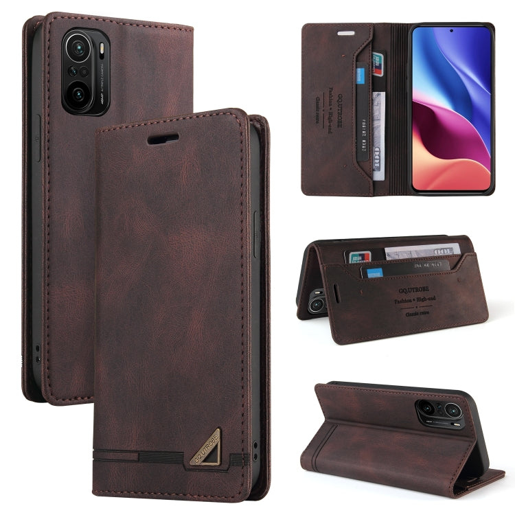 Custodia in pelle a vibrazione orizzontale con spazzola antifurto Skin Feel con supporto, slot per carte e portafoglio, For Xiaomi Poco F3, For Xiaomi Mi 10 5G, For Xiaomi Mi 10 Lite 5G, For Xiaomi Mi 10T Lite 5G, For Xiaomi Mi 10T Pro 5G              ...