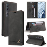Custodia in pelle a vibrazione orizzontale con spazzola antifurto Skin Feel con supporto, slot per carte e portafoglio, For Xiaomi Mi A3, For Xiaomi Mi CC9 / Mi 9 Lite, For Xiaomi Mi CC9 Pro, For Xiaomi Poco X3 NFC