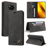 Custodia in pelle a vibrazione orizzontale con spazzola antifurto Skin Feel con supporto, slot per carte e portafoglio, For Xiaomi Mi A3, For Xiaomi Mi CC9 / Mi 9 Lite, For Xiaomi Mi CC9 Pro, For Xiaomi Poco X3 NFC