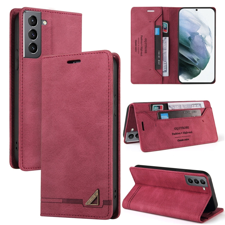 Custodia in pelle a vibrazione orizzontale con spazzola antifurto Skin Feel con supporto, slot per carte e portafoglio, For Samsung Galaxy S21 5G, For Samsung Galaxy S21+ 5G, For Samsung Galaxy S21 Ultra 5G, For Samsung Galaxy S21 FE 5G                ...