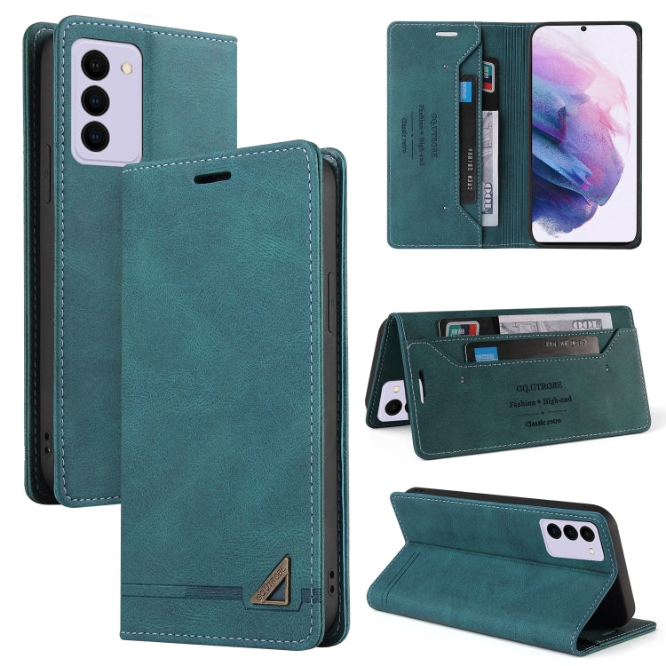 Custodia in pelle a vibrazione orizzontale con spazzola antifurto Skin Feel con supporto, slot per carte e portafoglio, For Samsung Galaxy S21 5G, For Samsung Galaxy S21+ 5G, For Samsung Galaxy S21 Ultra 5G, For Samsung Galaxy S21 FE 5G                ...