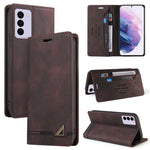 Custodia in pelle a vibrazione orizzontale con spazzola antifurto Skin Feel con supporto, slot per carte e portafoglio, For Samsung Galaxy S21 5G, For Samsung Galaxy S21+ 5G, For Samsung Galaxy S21 Ultra 5G, For Samsung Galaxy S21 FE 5G                ...