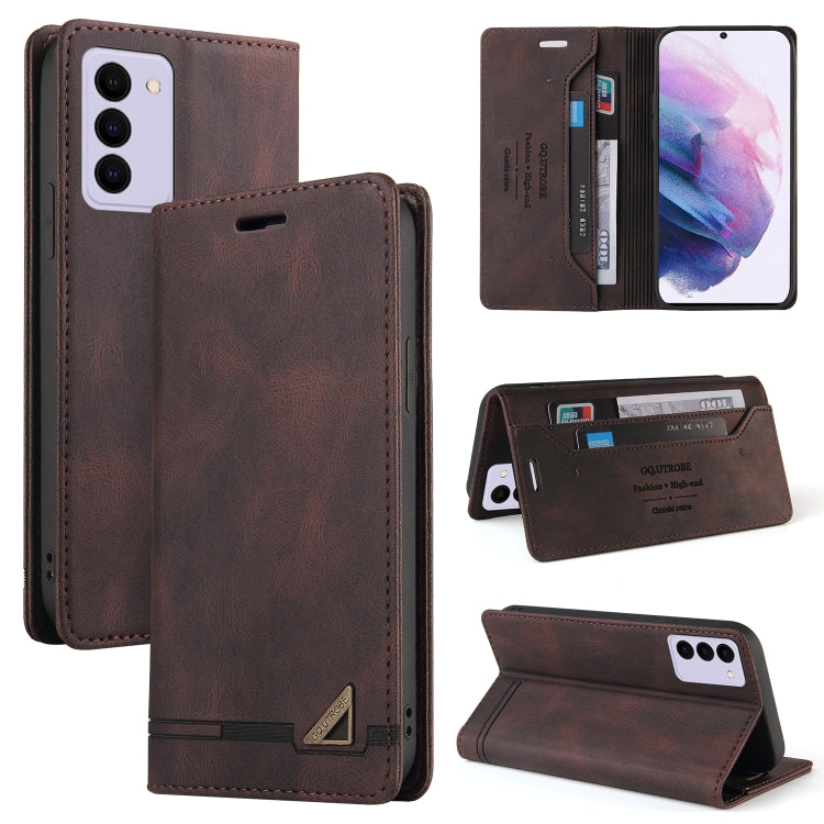 Custodia in pelle a vibrazione orizzontale con spazzola antifurto Skin Feel con supporto, slot per carte e portafoglio, For Samsung Galaxy S21 5G, For Samsung Galaxy S21+ 5G, For Samsung Galaxy S21 Ultra 5G, For Samsung Galaxy S21 FE 5G                ...