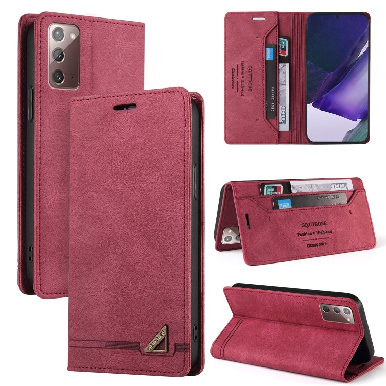Custodia in pelle a vibrazione orizzontale con spazzola antifurto Skin Feel con supporto, slot per carte e portafoglio, For Samsung Galaxy S20 Ultra, For Samsung Galaxy S20 FE, For Samsung Galaxy Note20, For Samsung Galaxy Note20 Ultra                 ...