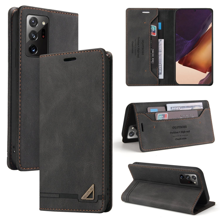 Custodia in pelle a vibrazione orizzontale con spazzola antifurto Skin Feel con supporto, slot per carte e portafoglio, For Samsung Galaxy S20 Ultra, For Samsung Galaxy S20 FE, For Samsung Galaxy Note20, For Samsung Galaxy Note20 Ultra                 ...