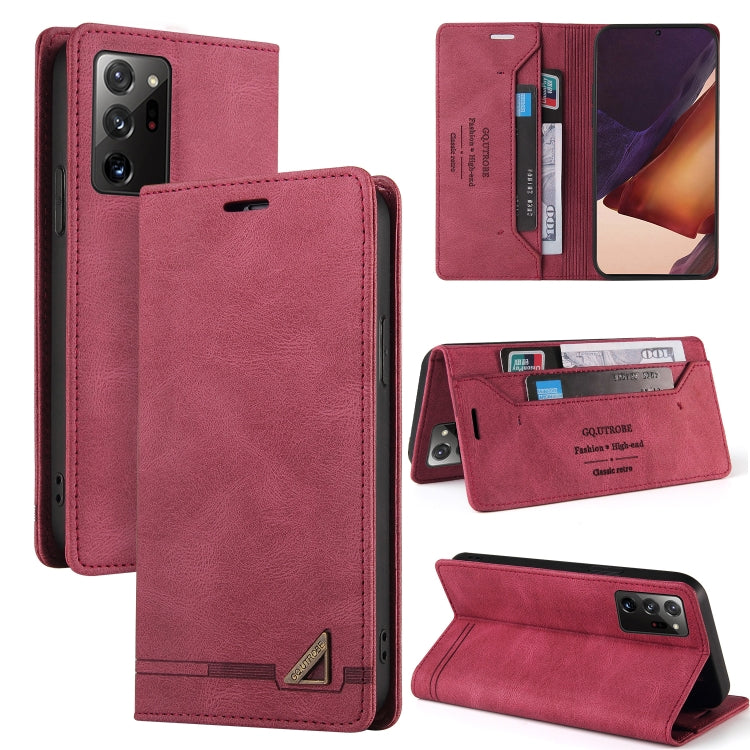 Custodia in pelle a vibrazione orizzontale con spazzola antifurto Skin Feel con supporto, slot per carte e portafoglio, For Samsung Galaxy S20 Ultra, For Samsung Galaxy S20 FE, For Samsung Galaxy Note20, For Samsung Galaxy Note20 Ultra                 ...