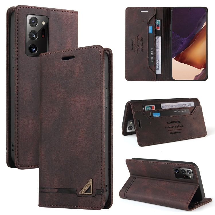 Custodia in pelle a vibrazione orizzontale con spazzola antifurto Skin Feel con supporto, slot per carte e portafoglio, For Samsung Galaxy S20 Ultra, For Samsung Galaxy S20 FE, For Samsung Galaxy Note20, For Samsung Galaxy Note20 Ultra                 ...