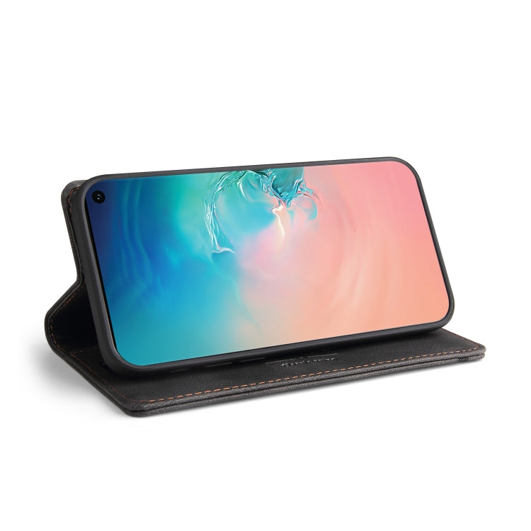 Custodia in pelle a vibrazione orizzontale con spazzola antifurto Skin Feel con supporto, slot per carte e portafoglio, For Samsung Galaxy S10, For Samsung Galaxy S10+, For Samsung Galaxy Note9, For Samsung Galaxy A71 4G, For Samsung Galaxy A71 5G     ...