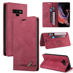 Custodia in pelle a vibrazione orizzontale con spazzola antifurto Skin Feel con supporto, slot per carte e portafoglio, For Samsung Galaxy S10, For Samsung Galaxy S10+, For Samsung Galaxy Note9, For Samsung Galaxy A71 4G, For Samsung Galaxy A71 5G     ...