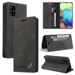 Custodia in pelle a vibrazione orizzontale con spazzola antifurto Skin Feel con supporto, slot per carte e portafoglio, For Samsung Galaxy S10, For Samsung Galaxy S10+, For Samsung Galaxy Note9, For Samsung Galaxy A71 4G, For Samsung Galaxy A71 5G     ...