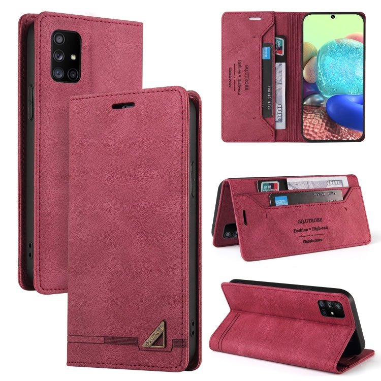 Custodia in pelle a vibrazione orizzontale con spazzola antifurto Skin Feel con supporto, slot per carte e portafoglio, For Samsung Galaxy S10, For Samsung Galaxy S10+, For Samsung Galaxy Note9, For Samsung Galaxy A71 4G, For Samsung Galaxy A71 5G     ...