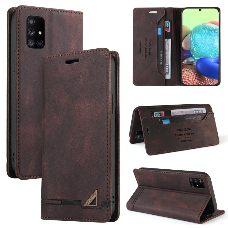 Custodia in pelle a vibrazione orizzontale con spazzola antifurto Skin Feel con supporto, slot per carte e portafoglio, For Samsung Galaxy S10, For Samsung Galaxy S10+, For Samsung Galaxy Note9, For Samsung Galaxy A71 4G, For Samsung Galaxy A71 5G     ...