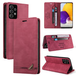 Custodia in pelle a vibrazione orizzontale con spazzola antifurto Skin Feel con supporto, slot per carte e portafoglio, For Samsung Galaxy S10, For Samsung Galaxy S10+, For Samsung Galaxy Note9, For Samsung Galaxy A71 4G, For Samsung Galaxy A71 5G     ...