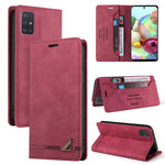 Custodia in pelle a vibrazione orizzontale con spazzola antifurto Skin Feel con supporto, slot per carte e portafoglio, For Samsung Galaxy A81, For Samsung Galaxy A82 5G, For Samsung Galaxy F52 5G, For Samsung Galaxy F62 / M62, For Samsung Galaxy M31  ...