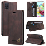 Custodia in pelle a vibrazione orizzontale con spazzola antifurto Skin Feel con supporto, slot per carte e portafoglio, For Samsung Galaxy A81, For Samsung Galaxy A82 5G, For Samsung Galaxy F52 5G, For Samsung Galaxy F62 / M62, For Samsung Galaxy M31  ...