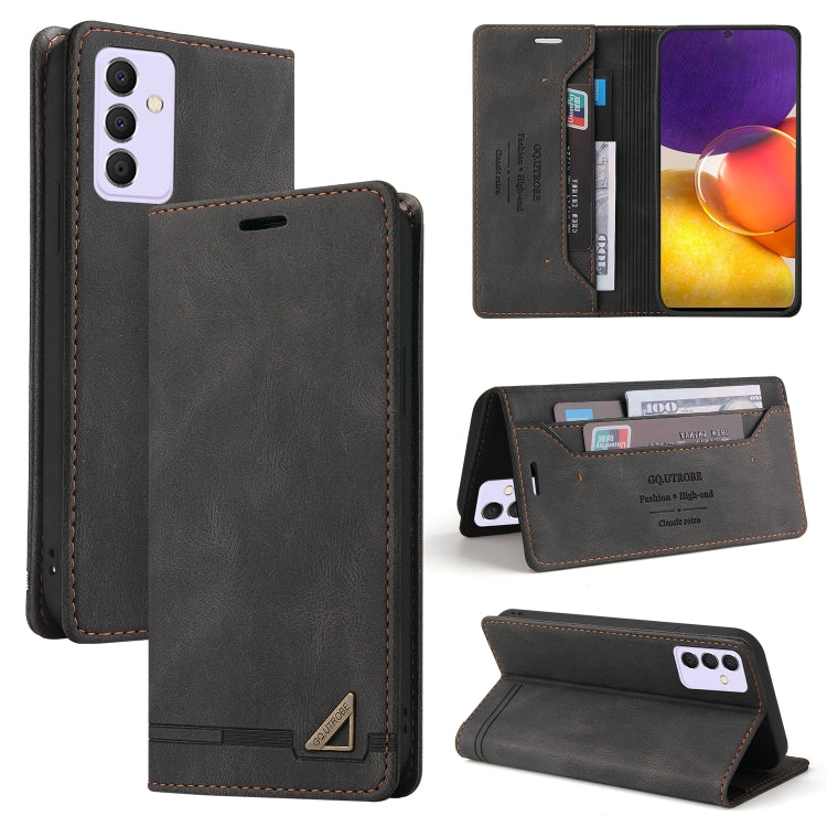 Custodia in pelle a vibrazione orizzontale con spazzola antifurto Skin Feel con supporto, slot per carte e portafoglio, For Samsung Galaxy A81, For Samsung Galaxy A82 5G, For Samsung Galaxy F52 5G, For Samsung Galaxy F62 / M62, For Samsung Galaxy M31  ...
