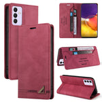 Custodia in pelle a vibrazione orizzontale con spazzola antifurto Skin Feel con supporto, slot per carte e portafoglio, For Samsung Galaxy A81, For Samsung Galaxy A82 5G, For Samsung Galaxy F52 5G, For Samsung Galaxy F62 / M62, For Samsung Galaxy M31  ...