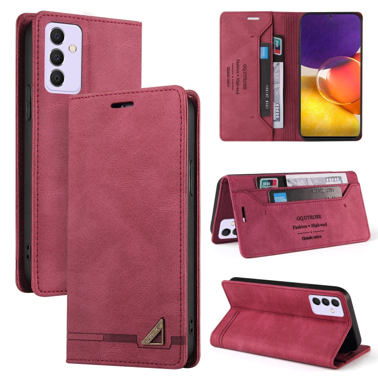 Custodia in pelle a vibrazione orizzontale con spazzola antifurto Skin Feel con supporto, slot per carte e portafoglio, For Samsung Galaxy A81, For Samsung Galaxy A82 5G, For Samsung Galaxy F52 5G, For Samsung Galaxy F62 / M62, For Samsung Galaxy M31  ...