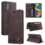 Custodia in pelle a vibrazione orizzontale con spazzola antifurto Skin Feel con supporto, slot per carte e portafoglio, For Samsung Galaxy A81, For Samsung Galaxy A82 5G, For Samsung Galaxy F52 5G, For Samsung Galaxy F62 / M62, For Samsung Galaxy M31  ...