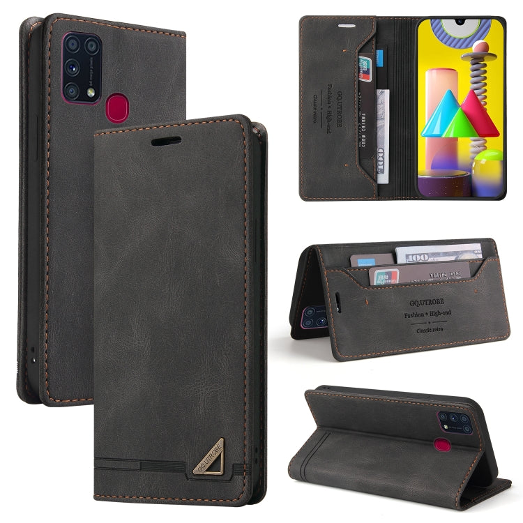 Custodia in pelle a vibrazione orizzontale con spazzola antifurto Skin Feel con supporto, slot per carte e portafoglio, For Samsung Galaxy A81, For Samsung Galaxy A82 5G, For Samsung Galaxy F52 5G, For Samsung Galaxy F62 / M62, For Samsung Galaxy M31  ...