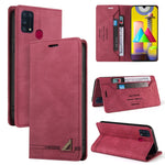 Custodia in pelle a vibrazione orizzontale con spazzola antifurto Skin Feel con supporto, slot per carte e portafoglio, For Samsung Galaxy A81, For Samsung Galaxy A82 5G, For Samsung Galaxy F52 5G, For Samsung Galaxy F62 / M62, For Samsung Galaxy M31  ...
