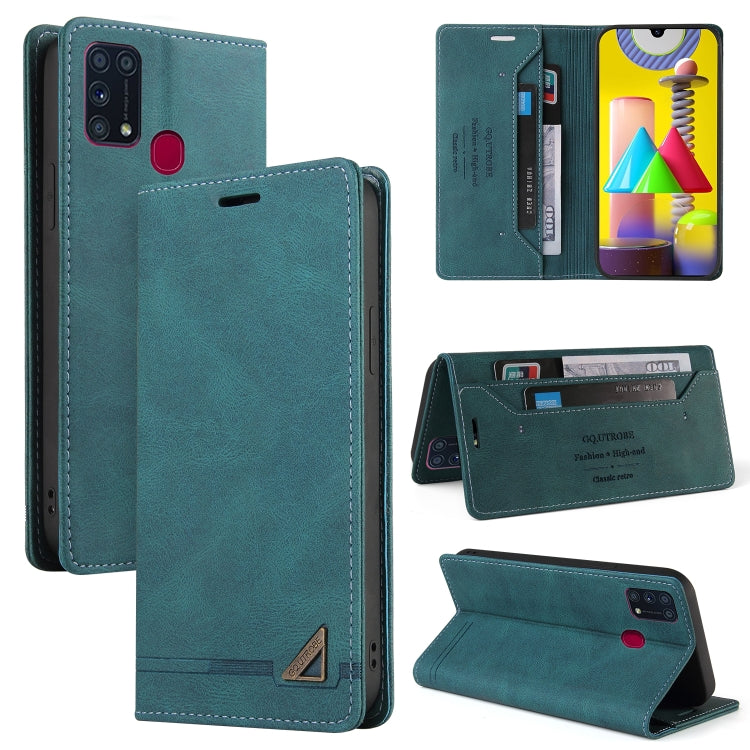 Custodia in pelle a vibrazione orizzontale con spazzola antifurto Skin Feel con supporto, slot per carte e portafoglio, For Samsung Galaxy A81, For Samsung Galaxy A82 5G, For Samsung Galaxy F52 5G, For Samsung Galaxy F62 / M62, For Samsung Galaxy M31  ...
