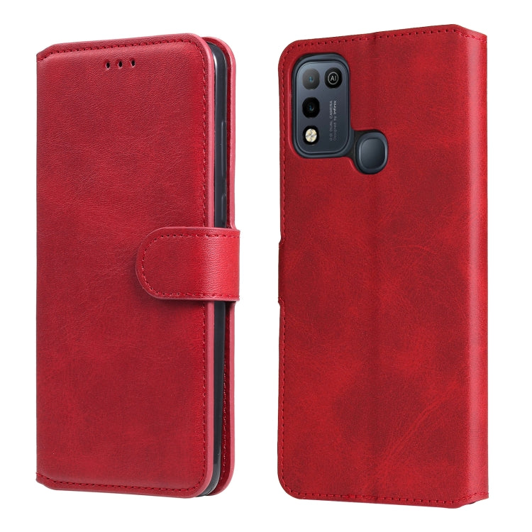 Custodia portafoglio in PU e TPU per Infinix Hot 10
