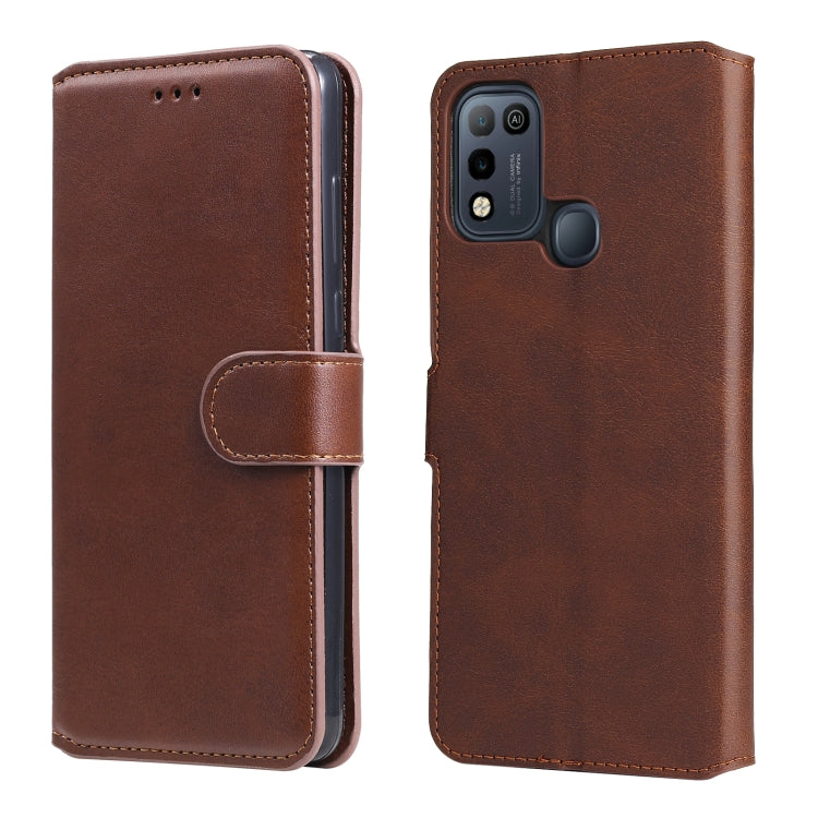 Custodia portafoglio in PU e TPU per Infinix Hot 10