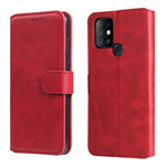 Custodia portafoglio in PU e TPU per Infinix Hot 10
