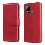Custodia portafoglio in PU e TPU per Infinix Hot 10