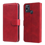 Custodia portafoglio in PU e TPU per Infinix Hot 10