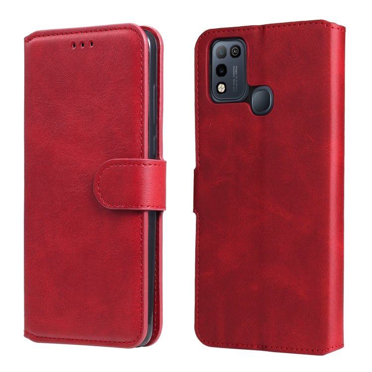 Custodia portafoglio in PU e TPU per Infinix Hot 10