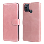 Custodia portafoglio in PU e TPU per Infinix Hot 10