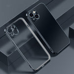 Custodia TPU satinato antiurto per iPhone 13, 13 mini, 13 Pro