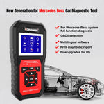 KONNWEI KW460 Strumento di diagnosi dei guasti del tester della batteria al piombo da 2,8 pollici 12V per auto, KW460