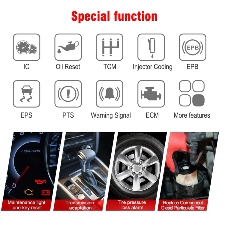 KONNWEI KW460 Strumento di diagnosi dei guasti del tester della batteria al piombo da 2,8 pollici 12V per auto, KW460