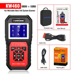 KONNWEI KW460 Strumento di diagnosi dei guasti del tester della batteria al piombo da 2,8 pollici 12V per auto, KW460