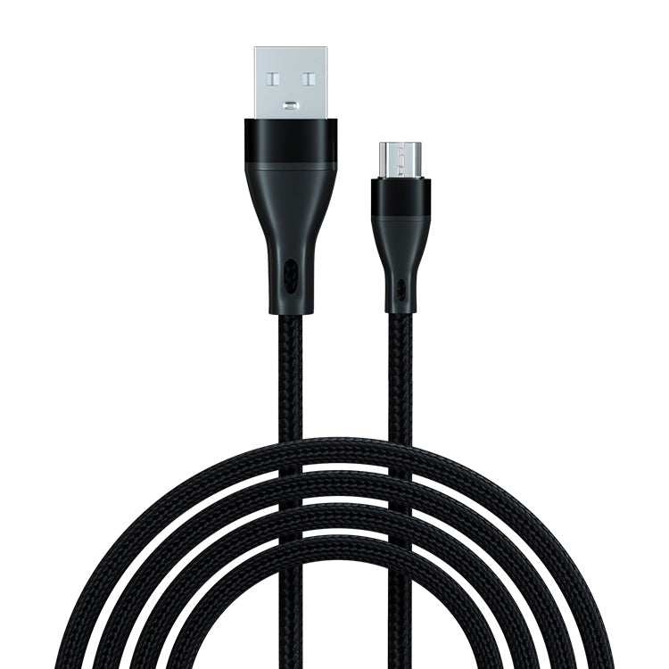 ADC-001 Cavo dati di ricarica rapida intrecciato da USB a Micro USB 3A, 1m  Micro USB, 1m Micro USB, 2m  Micro USB, 2m Micro USB