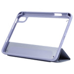 Custodia in pelle PU con supporto e slot penna per iPad mini 2024