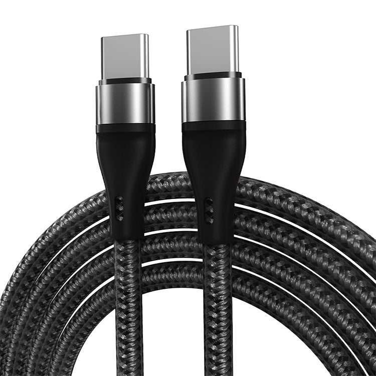 ADC-004 USB-C / Type-C a USB-C / Type-C PD Cavo dati Weave a ricarica rapida, 1m, 2m