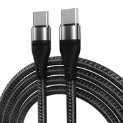 ADC-004 USB-C / Type-C a USB-C / Type-C PD Cavo dati Weave a ricarica rapida, 1m, 2m