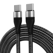 ADC-004 USB-C / Type-C a USB-C / Type-C PD Cavo dati Weave a ricarica rapida, 1m, 2m