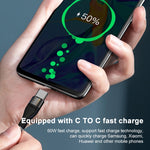 Cavo USB-C a USB-C PD ricarica rapida 1m e 2m