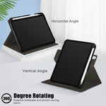 Custodia in pelle PU con supporto rotante per iPad mini 6