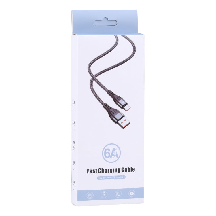 Cavo ricarica rapida USB a USB-C 2 metri 6A
